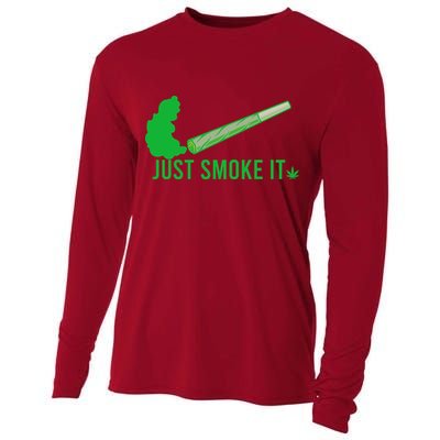 Just Smoke It Cooling Performance Long Sleeve Crew