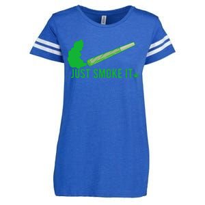 Just Smoke It Enza Ladies Jersey Football T-Shirt