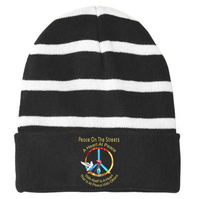 Jack Smith Is Making America Great Again Striped Beanie with Solid Band