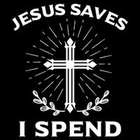 Jesus Saves I Spend 16 in Basic Backpack