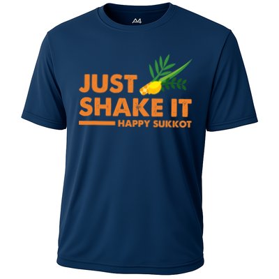 Just Shake It Happy Sukkot Festival Jewish Holiday Hebrew Performance Shirt