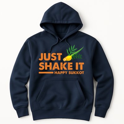 Just Shake It Happy Sukkot Festival Jewish Holiday Hebrew Hoodie