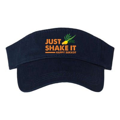 Just Shake It Happy Sukkot Festival Jewish Holiday Hebrew Visor