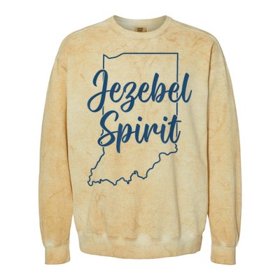 Jezebel Spirit Indiana Colorblast Crewneck Sweatshirt