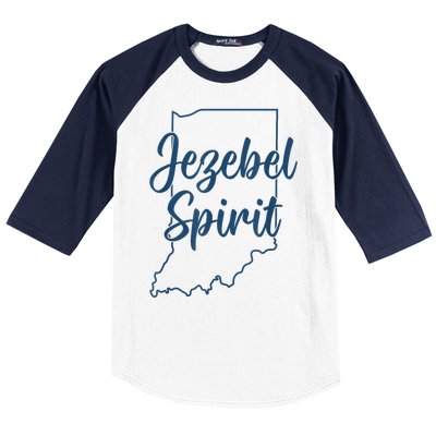 Jezebel Spirit Indiana Baseball Sleeve Shirt