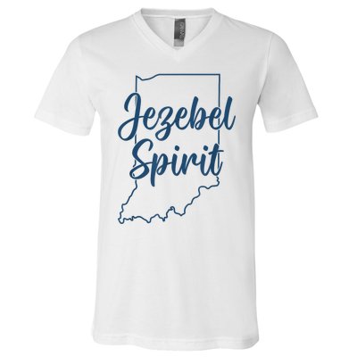 Jezebel Spirit Indiana V-Neck T-Shirt