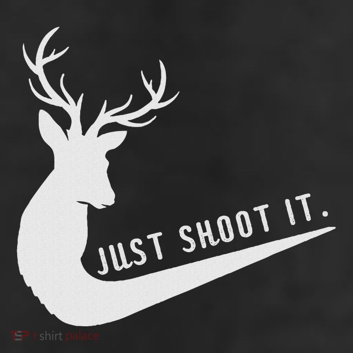 Just Shoot It Funny Deer Hunting Xmas HunterS Humor Cool Comfort Performance Bucket Hat