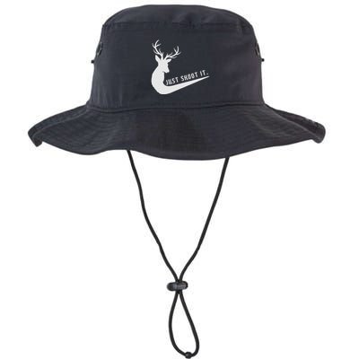 Just Shoot It Funny Deer Hunting Xmas HunterS Humor Bucket Hat