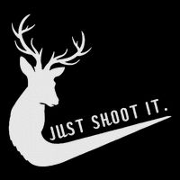 Just Shoot It Funny Deer Hunting Xmas HunterS Humor 16 in Basic Backpack