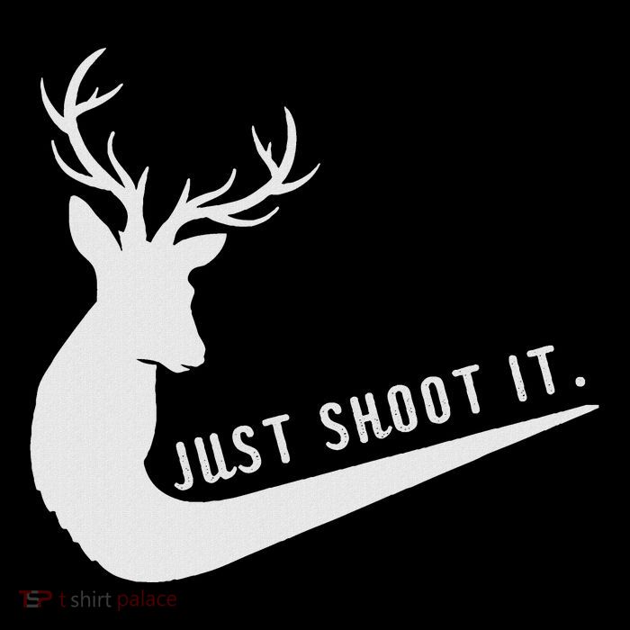 Just Shoot It Funny Deer Hunting Xmas HunterS Humor Premium T-Shirt