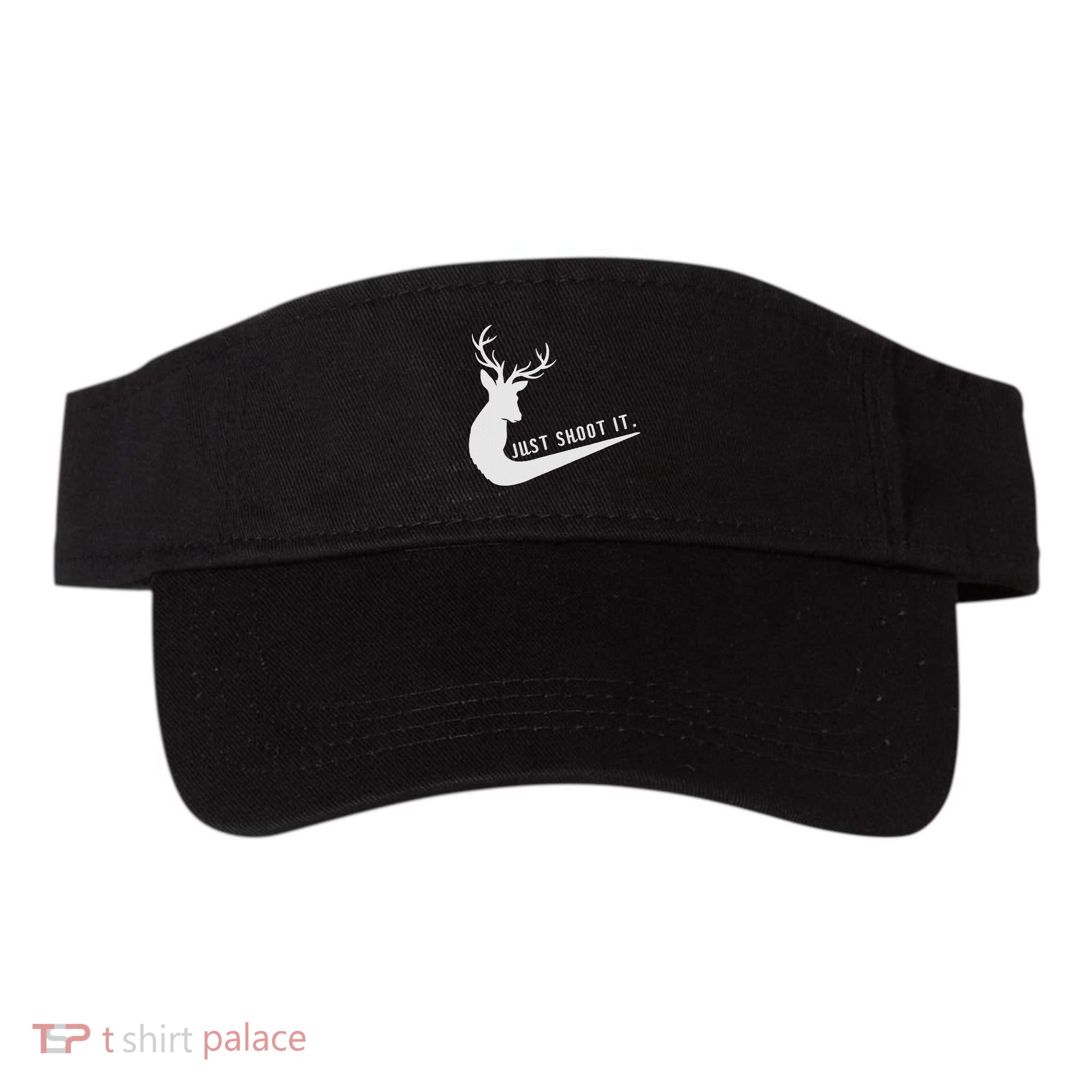 Just Shoot It Funny Deer Hunting Xmas HunterS Humor Visor