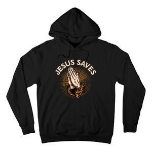 Jesus Saves Tall Hoodie