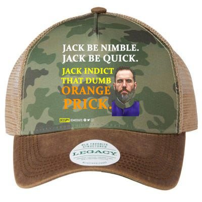 Jack Smith Jack Be Nimble Jack Be Quick Jack Indict That Dumb Orange Prick Legacy Tie Dye Trucker Hat