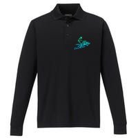 Jet Ski Jetski Performance Long Sleeve Polo