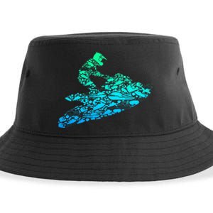 Jet Ski Jetski Sustainable Bucket Hat