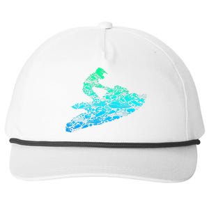 Jet Ski Jetski Snapback Five-Panel Rope Hat