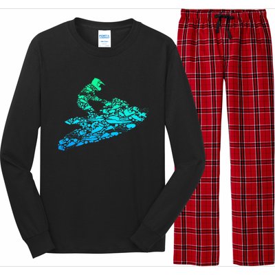 Jet Ski Jetski Long Sleeve Pajama Set