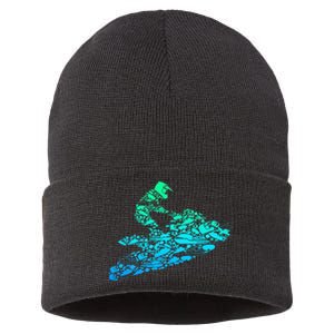 Jet Ski Jetski Sustainable Knit Beanie