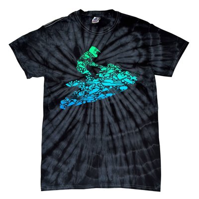 Jet Ski Jetski Tie-Dye T-Shirt