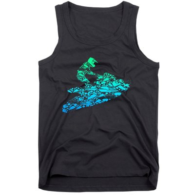 Jet Ski Jetski Tank Top