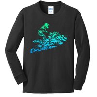 Jet Ski Jetski Kids Long Sleeve Shirt