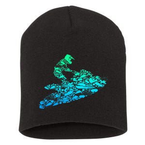 Jet Ski Jetski Short Acrylic Beanie