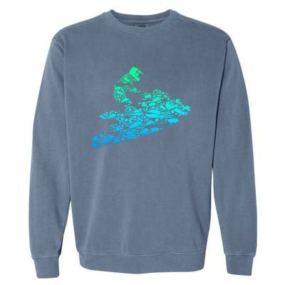 Jet Ski Jetski Garment-Dyed Sweatshirt