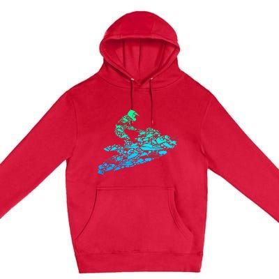 Jet Ski Jetski Premium Pullover Hoodie