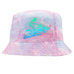 Jet Ski Jetski Tie-Dyed Bucket Hat