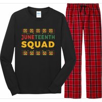 Juneteenth Squad  Long Sleeve Pajama Set