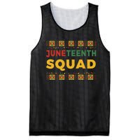 Juneteenth Squad  Mesh Reversible Basketball Jersey Tank