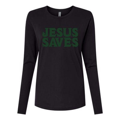 Mall Of America Jesus Saves Jesus Is The Only Way CHRISTIANITY Christain Womens Cotton Relaxed Long Sleeve T-Shirt