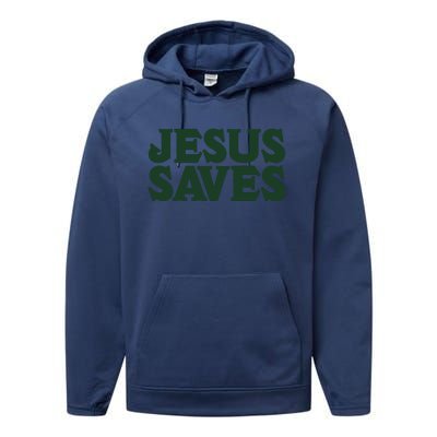 Mall Of America Jesus Saves Jesus Is The Only Way CHRISTIANITY Christain Performance Fleece Hoodie