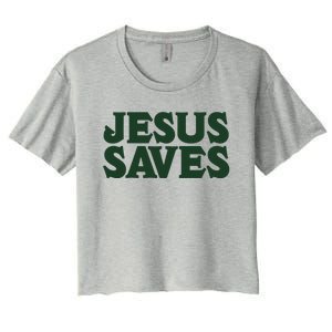 Mall Of America Jesus Saves Jesus Is The Only Way CHRISTIANITY Christain Women's Crop Top Tee