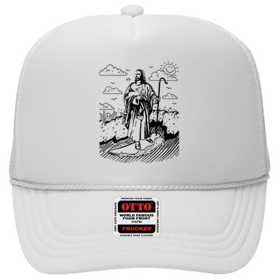 Jesus Surfing Trucker Hat
