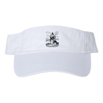 Jesus Surfing Visor