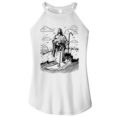 Jesus Surfing Women’s Perfect Tri Rocker Tank