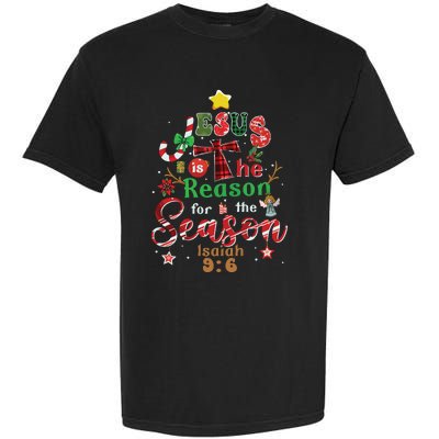 Jesus Sweatshirt Jesus Is The Reason Christmas Garment-Dyed Heavyweight T-Shirt