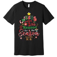 Jesus Sweatshirt Jesus Is The Reason Christmas Premium T-Shirt