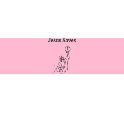 Jesus Saves Bumper Sticker