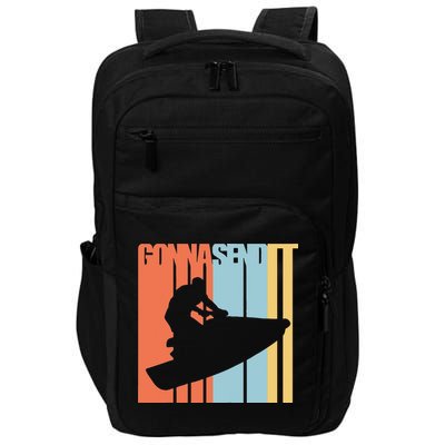 Jet Ski Jet Skier Tee Jet Skiing Impact Tech Backpack