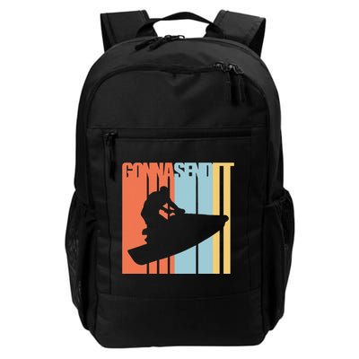 Jet Ski Jet Skier Tee Jet Skiing Daily Commute Backpack