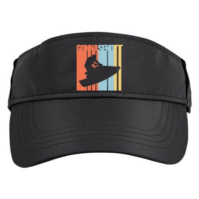 Jet Ski Jet Skier Tee Jet Skiing Adult Drive Performance Visor