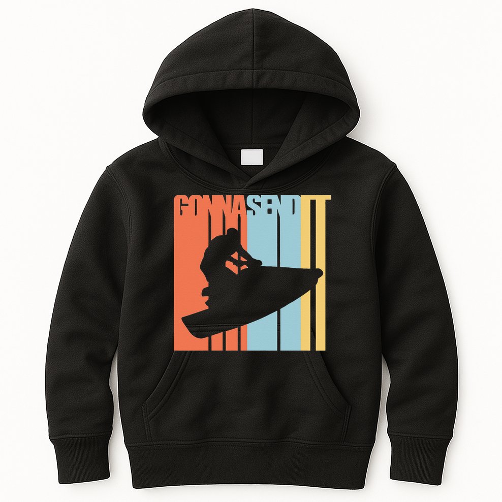 Jet Ski Jet Skier Tee Jet Skiing Kids Hoodie