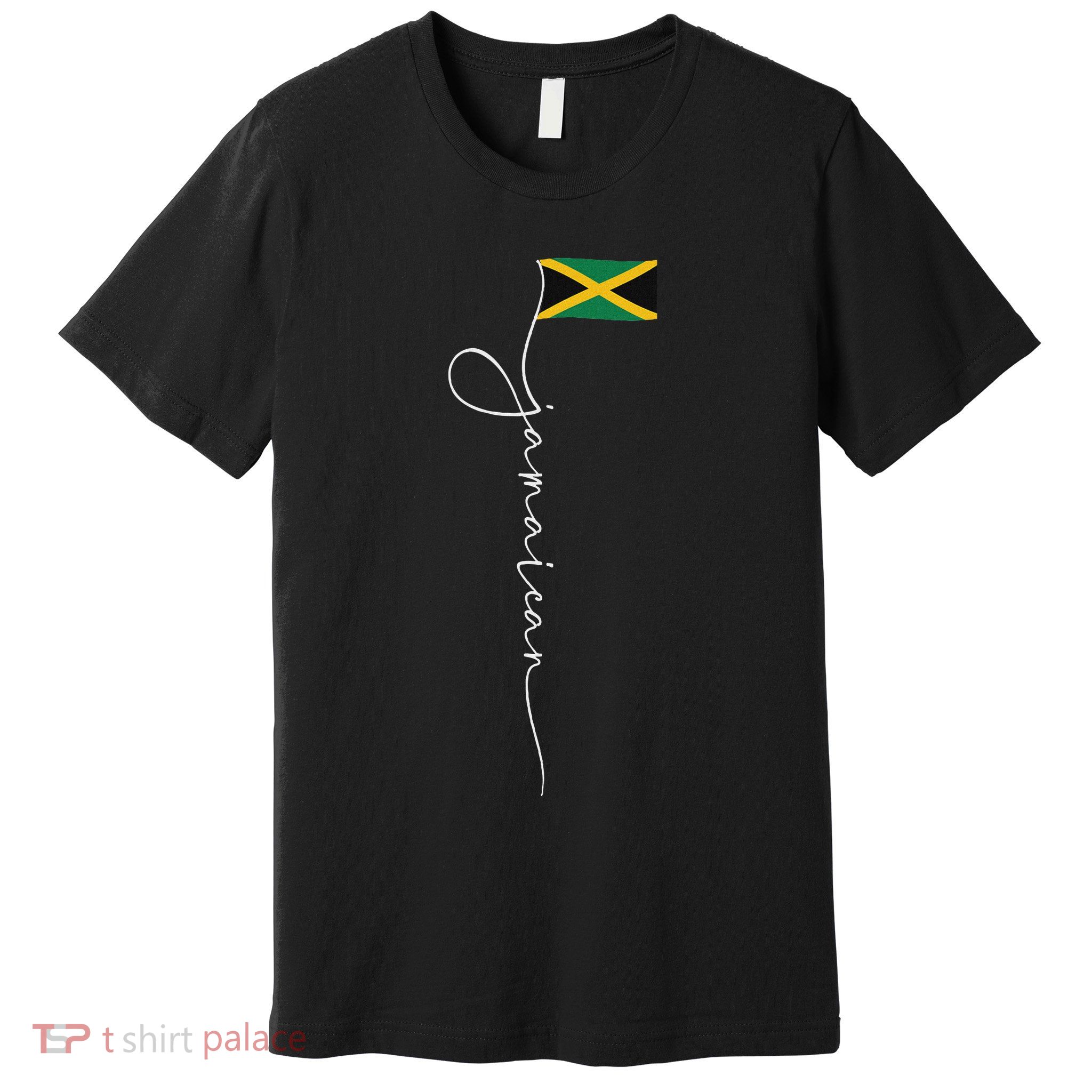 Jamaica Signature Jamaican Flag Premium T-Shirt