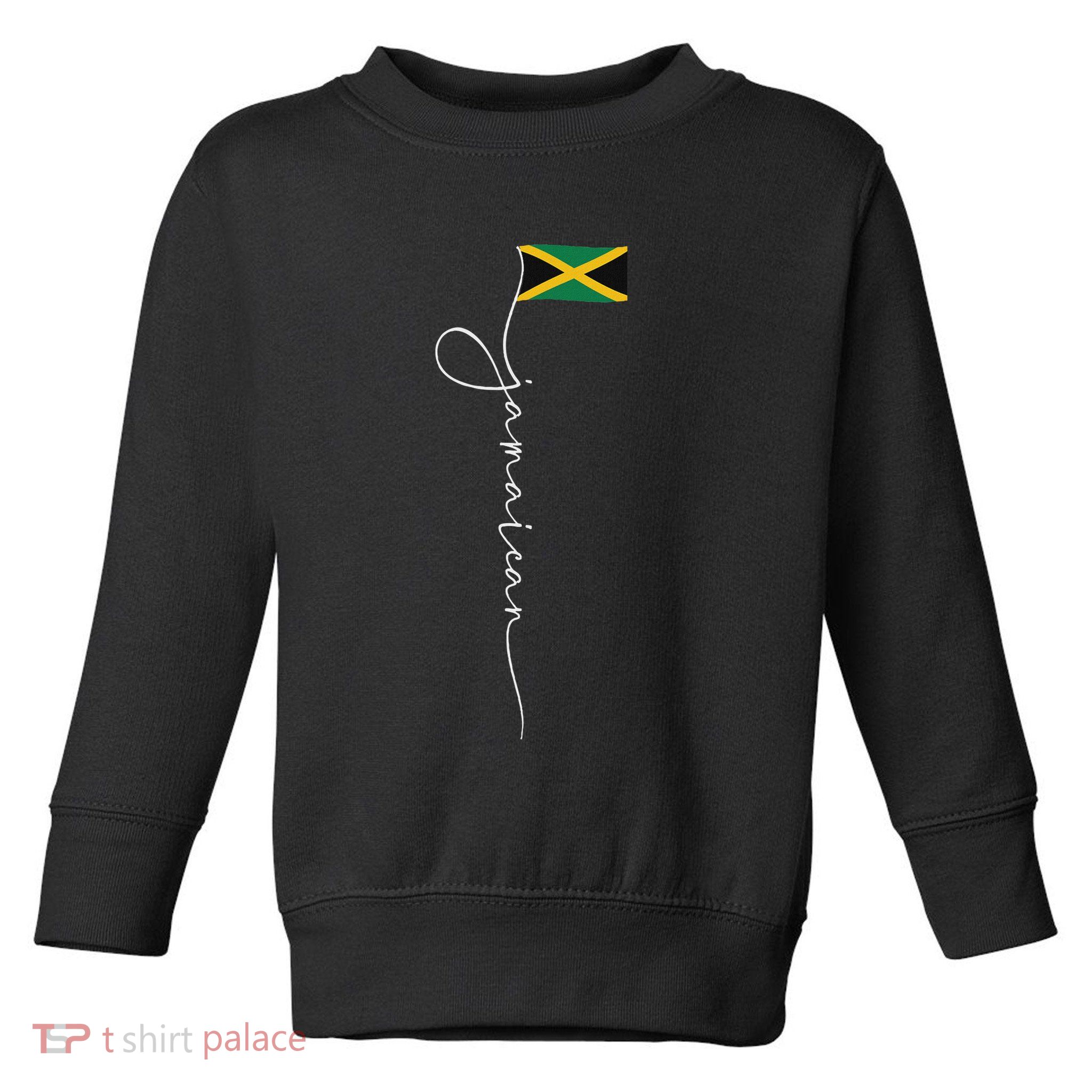 Jamaica Signature Jamaican Flag Toddler Sweatshirt