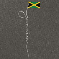 Jamaica Signature Jamaican Flag Cotton Canvas Backpack