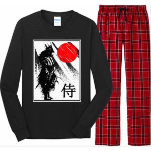 Japanese Samurai Long Sleeve Pajama Set