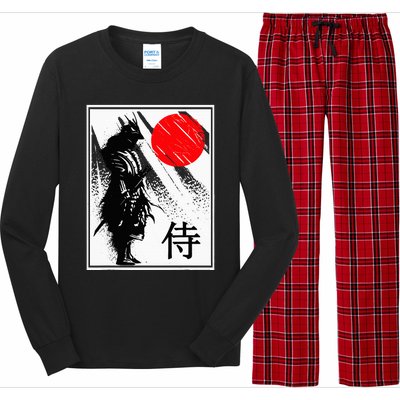 Japanese Samurai Long Sleeve Pajama Set