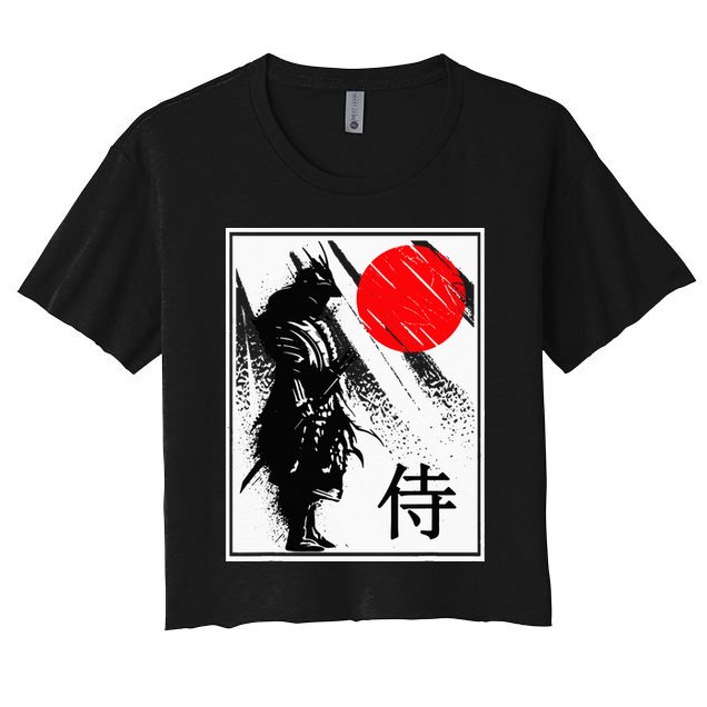 Japanese Samurai Crop Top